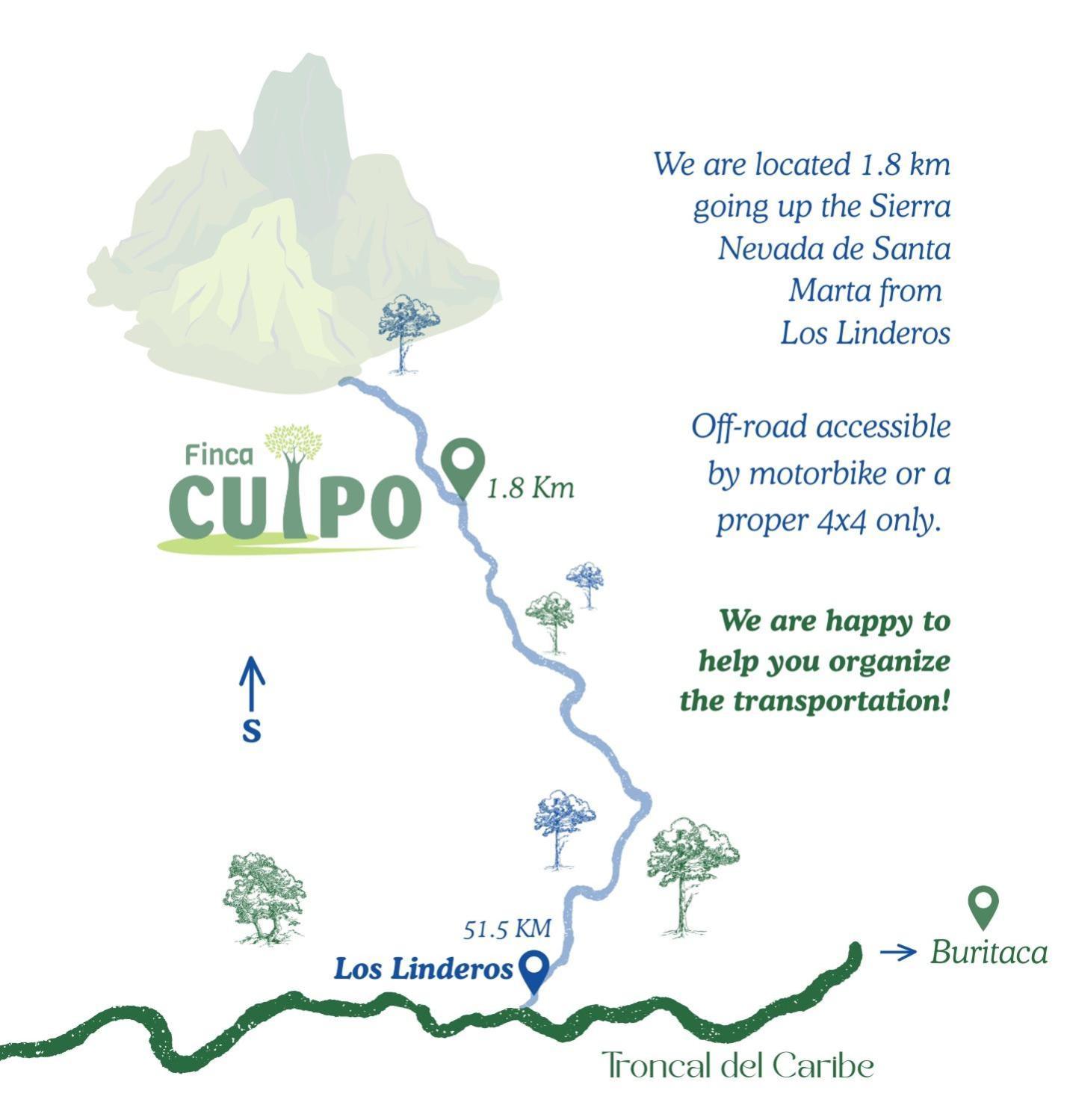 Finca Cuipo Buritaca Ngoại thất bức ảnh